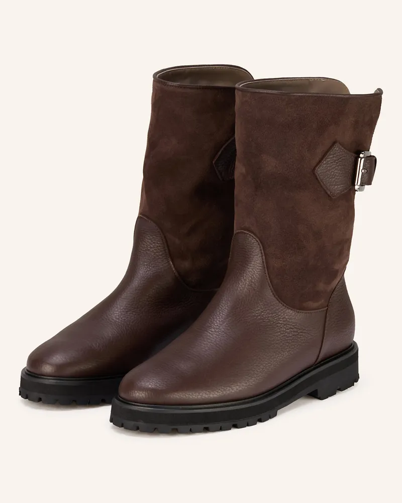 Viamercanti Stiefel braun Braun