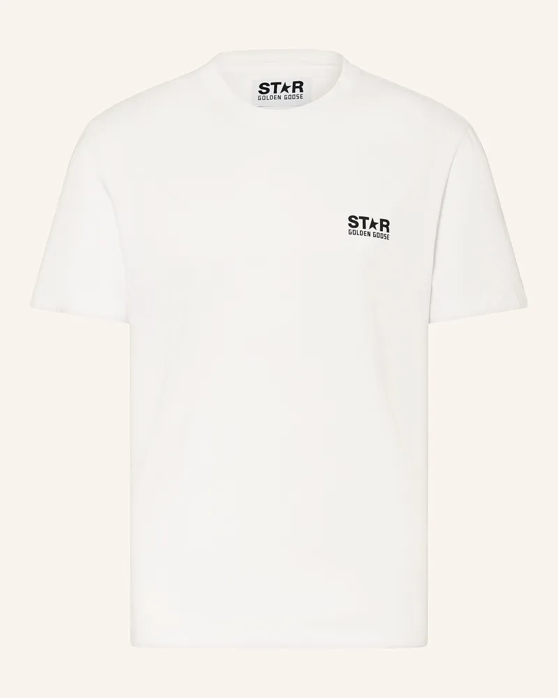 Golden Goose T-Shirt Star weiss Weiss