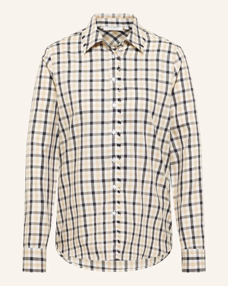 Eterna Bluse REGULAR FIT Beige