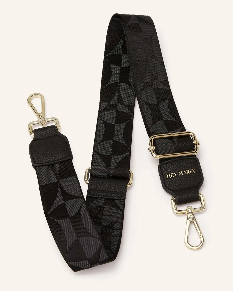 Hey Marly Schulterriemen ICONIC STRAP Schwarz