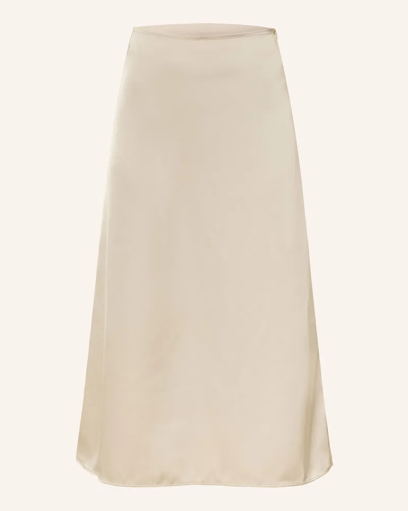 Calvin Klein Satinrock beige Ecru