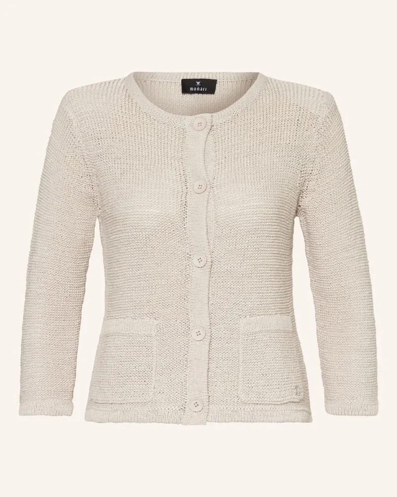 monari Strickjacke Beige