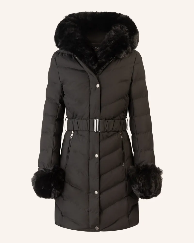 Apart Winterjacke Schwarz