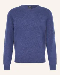 Strokesman's Cashmere-Pullover Blau