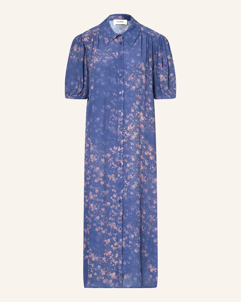 ba&sh Hemdblusenkleid NORMA Dunkelblau