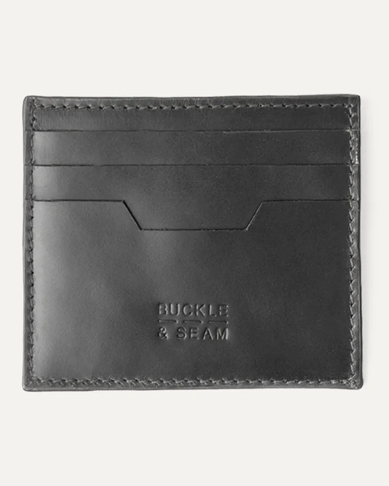 Buckle & Seam Kartenetui STERLING Schwarz