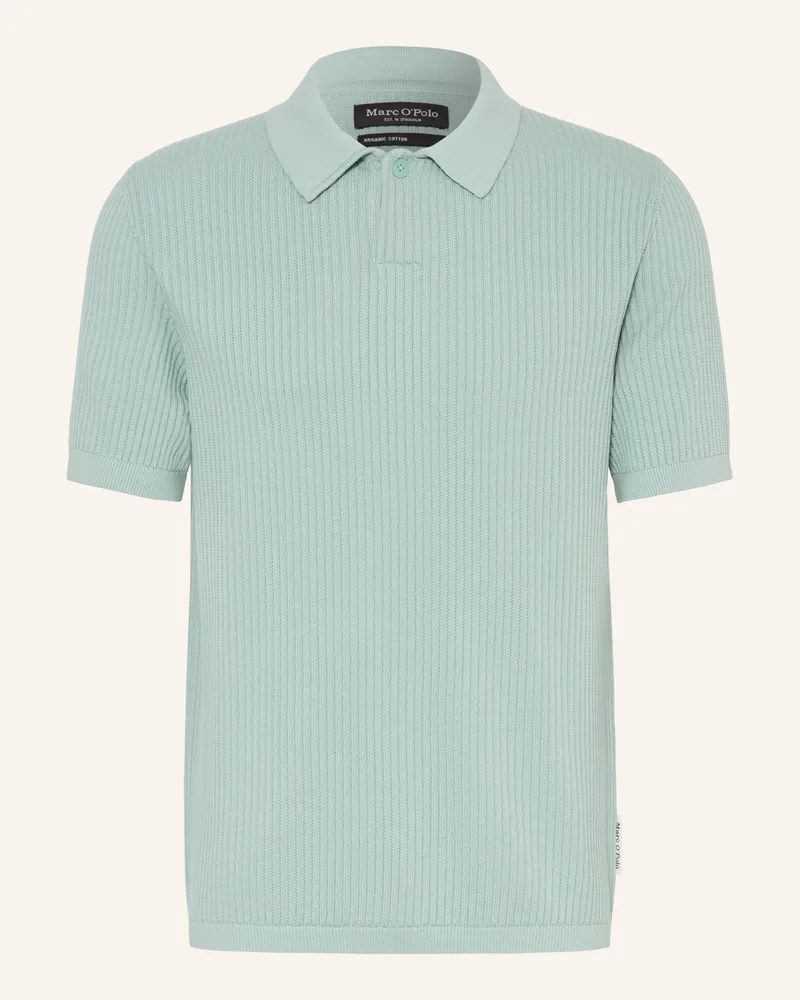 Marc O'Polo Strick-Poloshirt gruen Mint