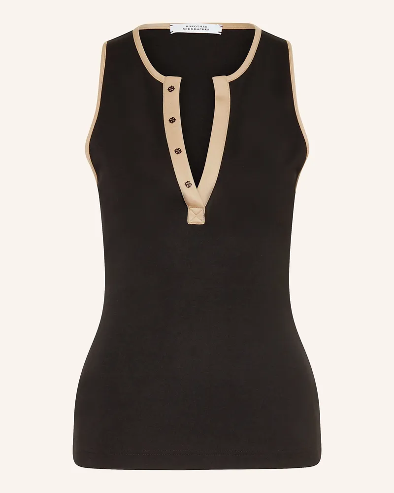 Dorothee Schumacher Jerseytop EMOTIONAL ESSENCE Schwarz