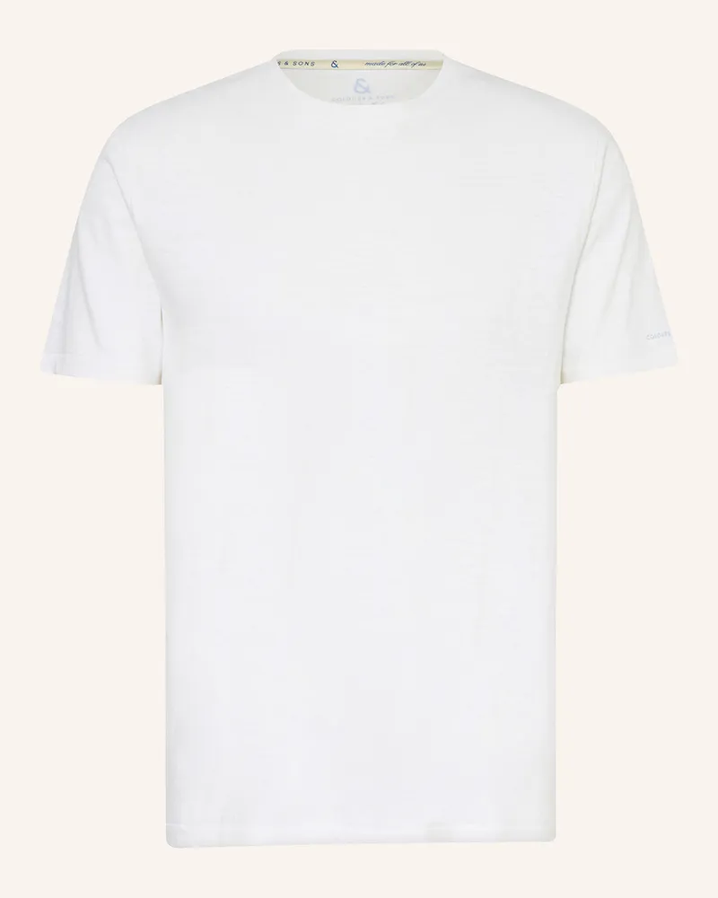colours & sons T-Shirt Weiss