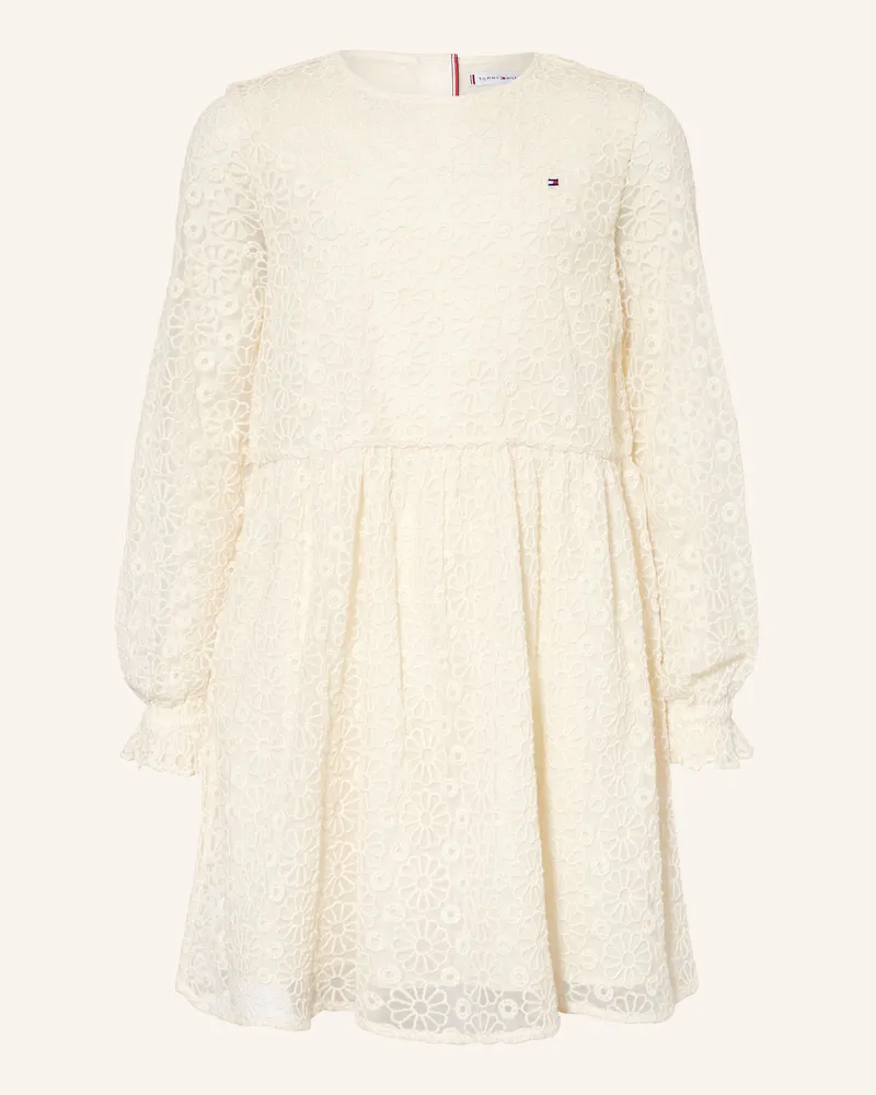 Tommy Hilfiger Spitzenkleid Ecru