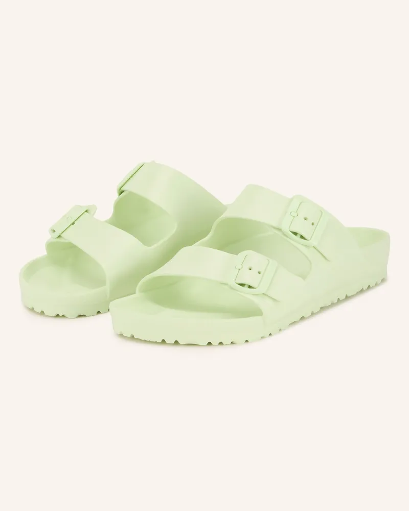 Birkenstock Pantoletten Arizona Eva gruen Hellgrün