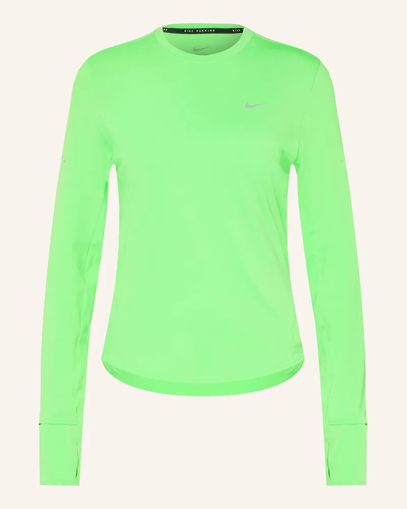Nike Funktionsshirt Swift gruen Neongrün