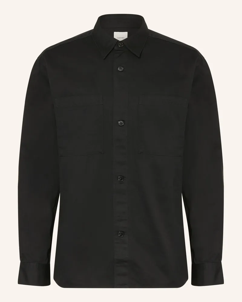 Calvin Klein Overjacket schwarz Schwarz