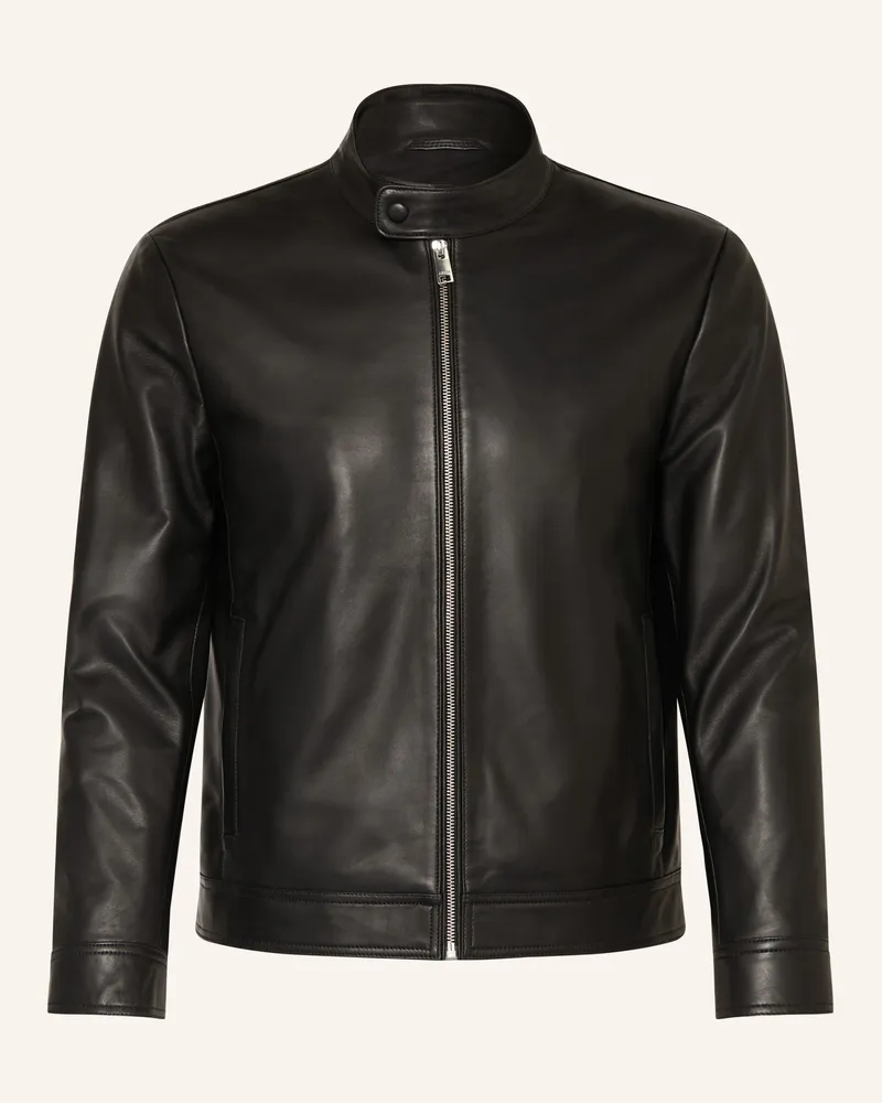 Arma Lederjacke Ryu schwarz Schwarz