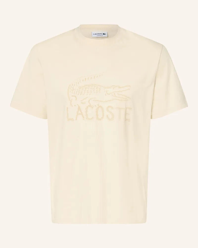 Lacoste T-Shirt beige Hellgelb