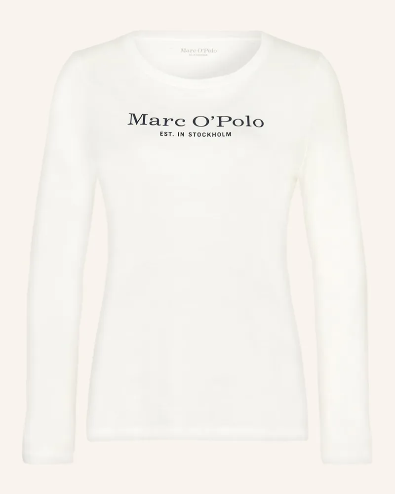 Marc O'Polo Schlafshirt Weiss