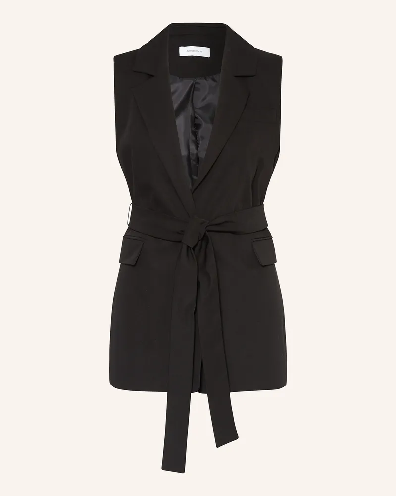 Darling Harbour Blazerweste Schwarz