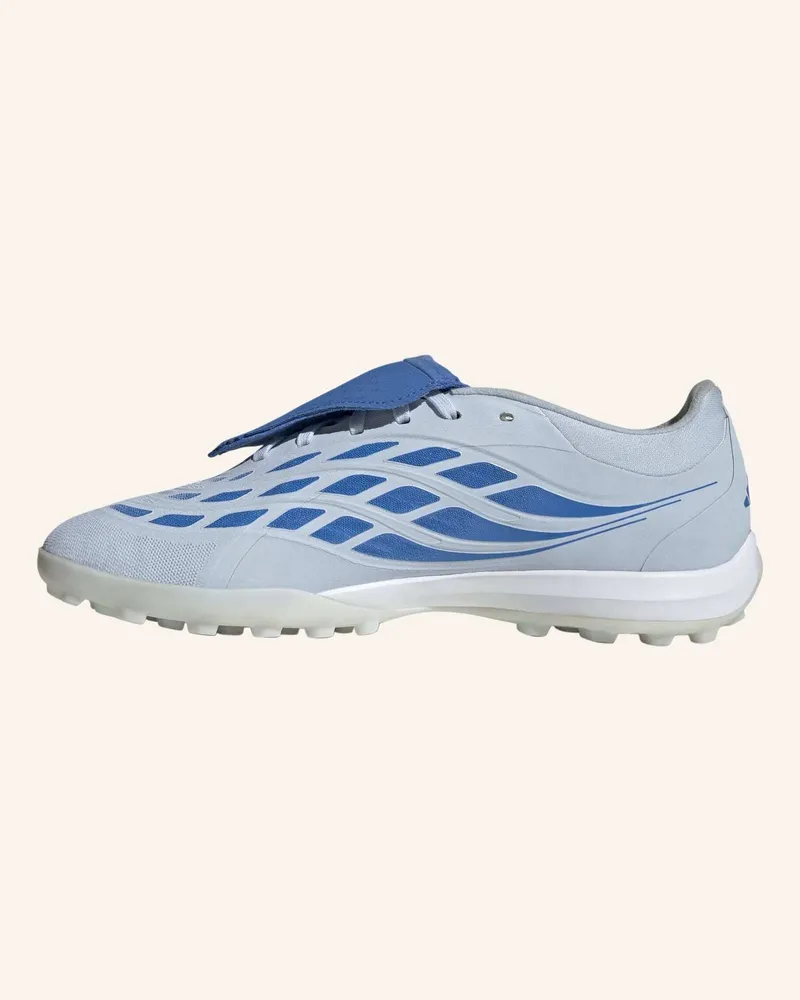 adidas Predator Pro Fussballschuh, Kunstrasen, Umschlagbare Zunge blau Blau