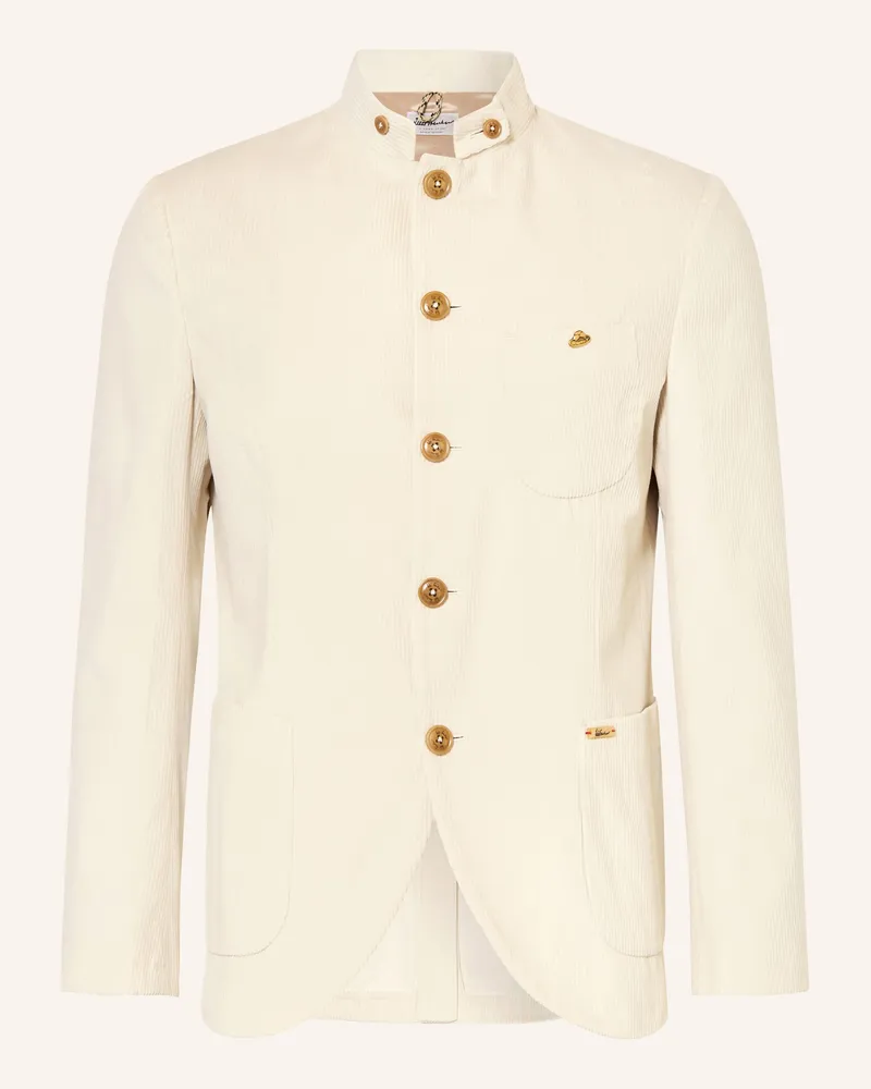 Luis Trenker Cordjanker Lusanto beige Creme