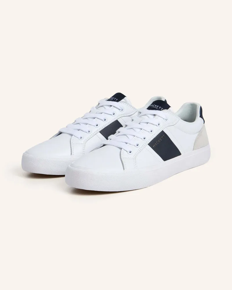Hackett Sportschuhe Blake Handles weiss Weiss