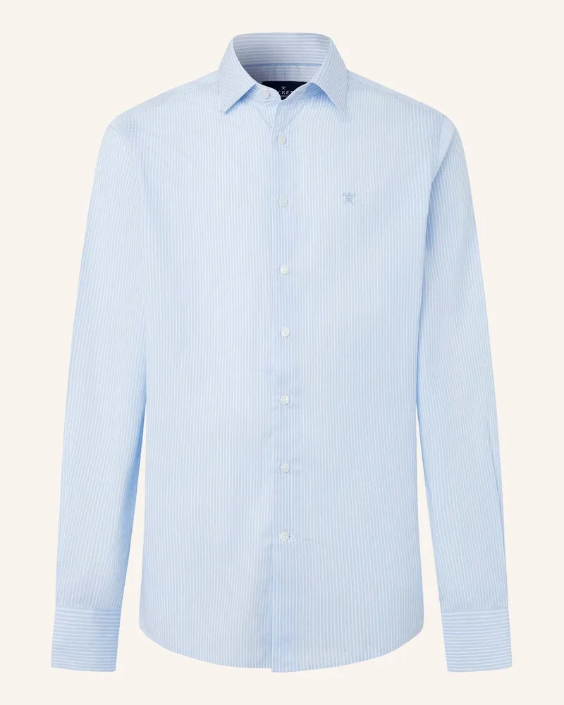 Hackett Freizeithemd City Awning Stripe blau Hellblau