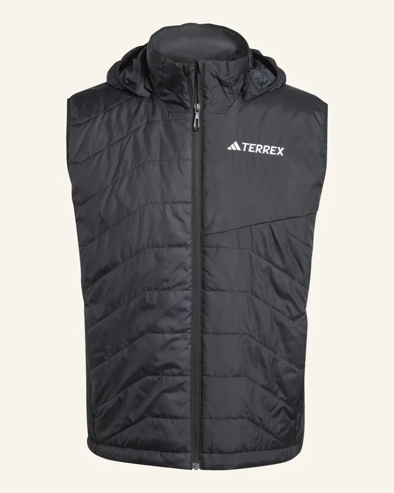 adidas TERREX MULTI CLIMAWARM INSULATED HOODED WESTE Schwarz