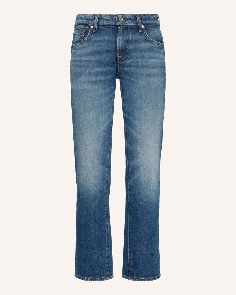 7 for all mankind Jeans Low Cigarette Slim Fit blau Blau