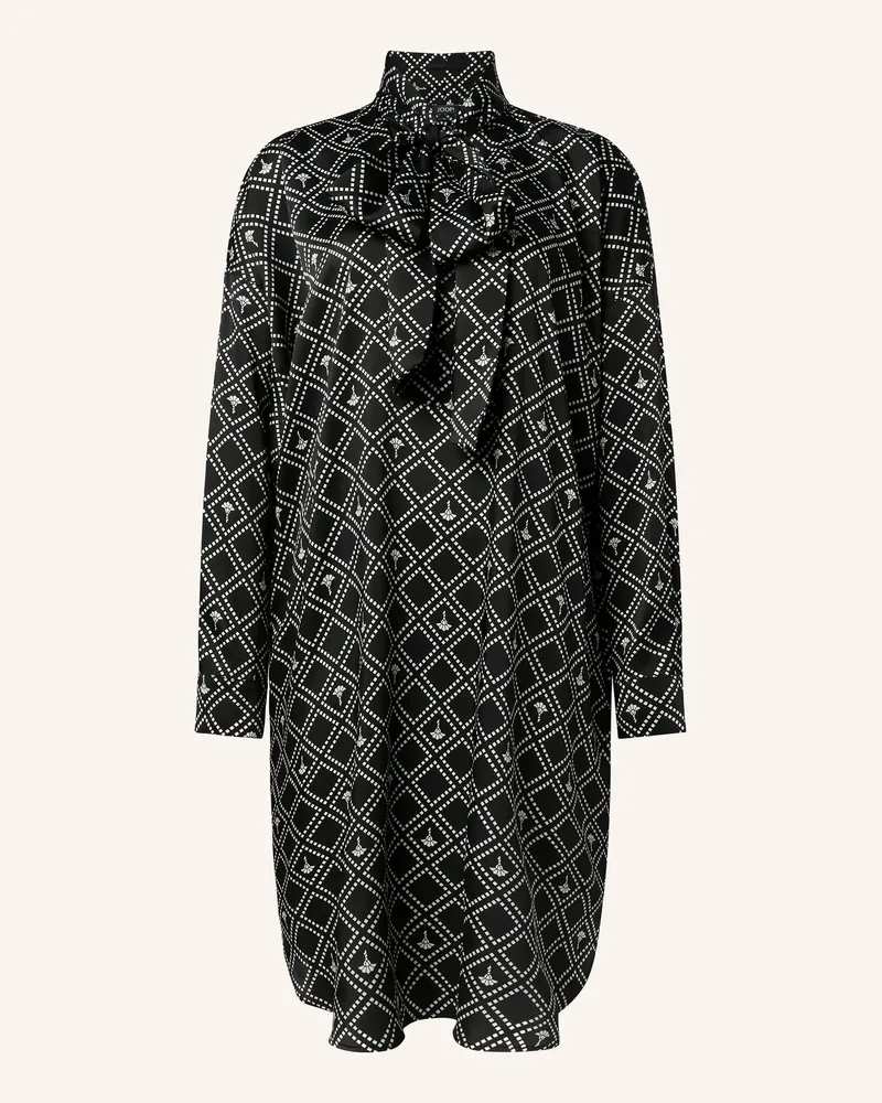 JOOP! Schluppenkleid Doris Aus Satin schwarz Schwarz