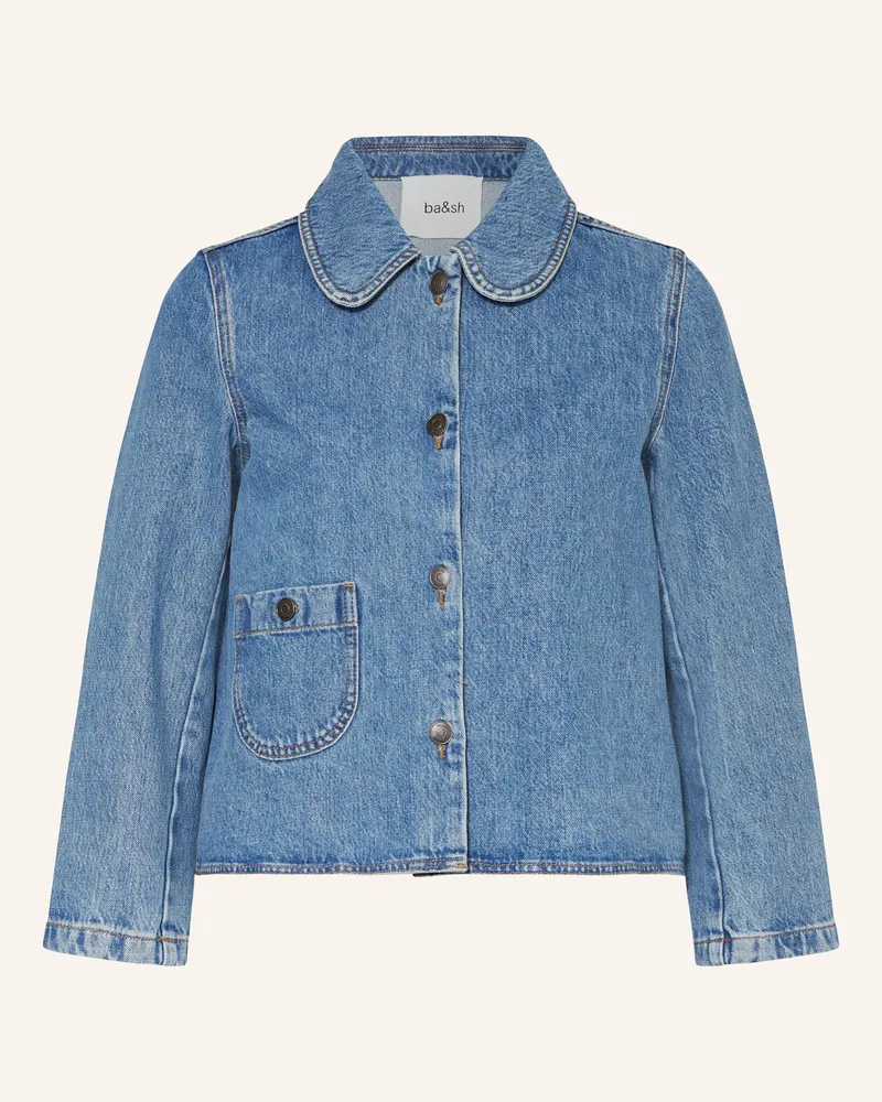 ba&sh Jeansjacke Tiny blau Blau