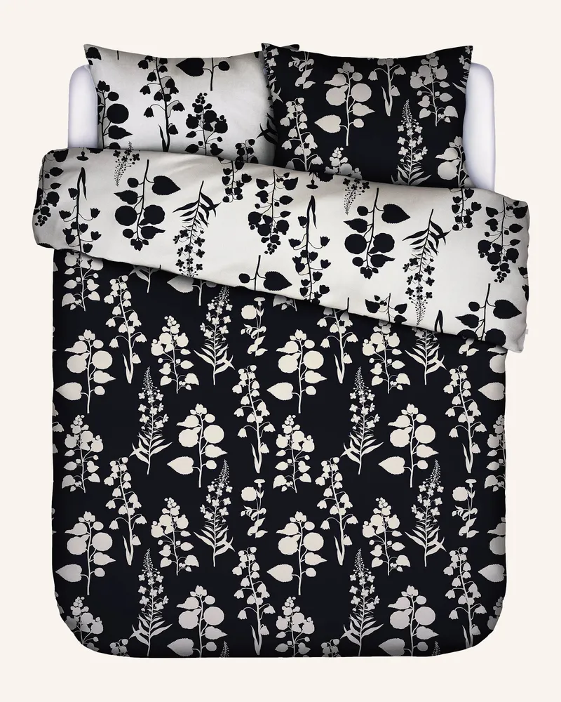 Essenza Bettwäsche Luca Zum Wenden grau Schwarz