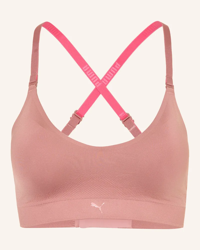 Puma Sport-Bh 3d Knit rosa Altrosa