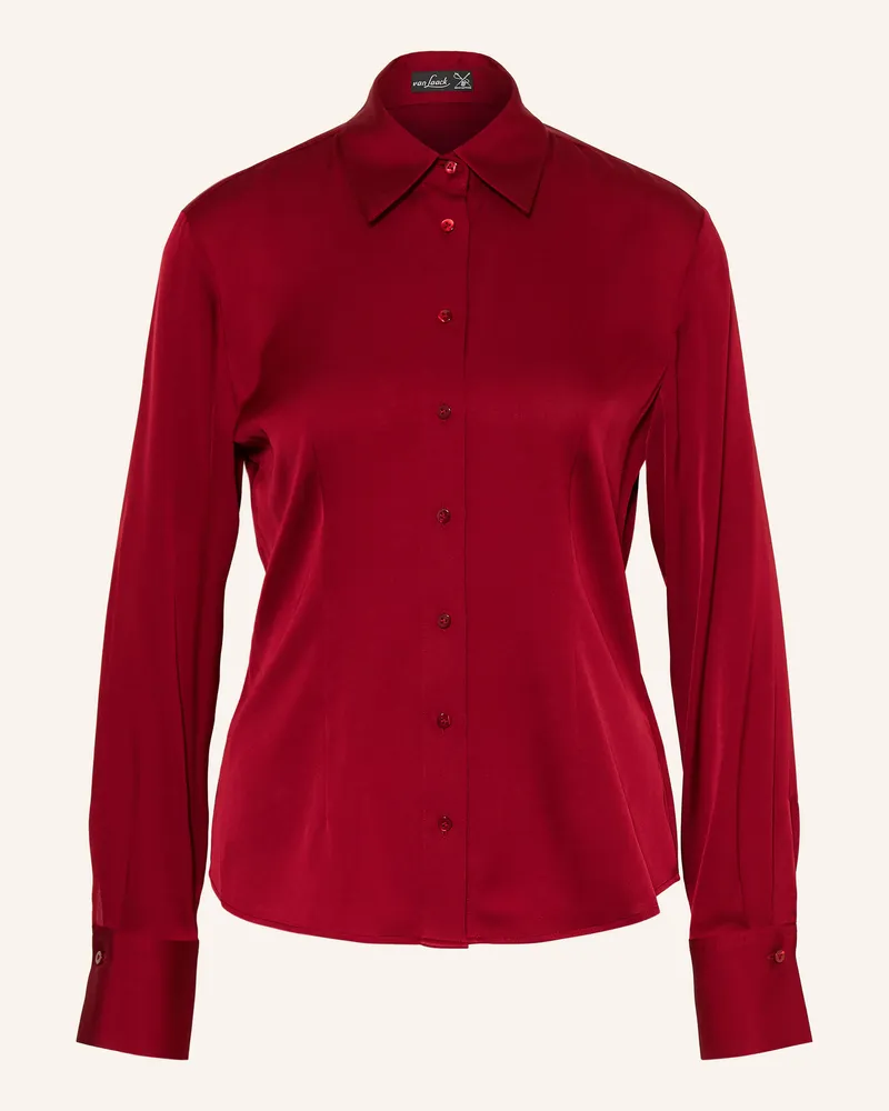 van Laack Hemdbluse Vl-Uliz-Xx Mit Seide rot Dunkelrot