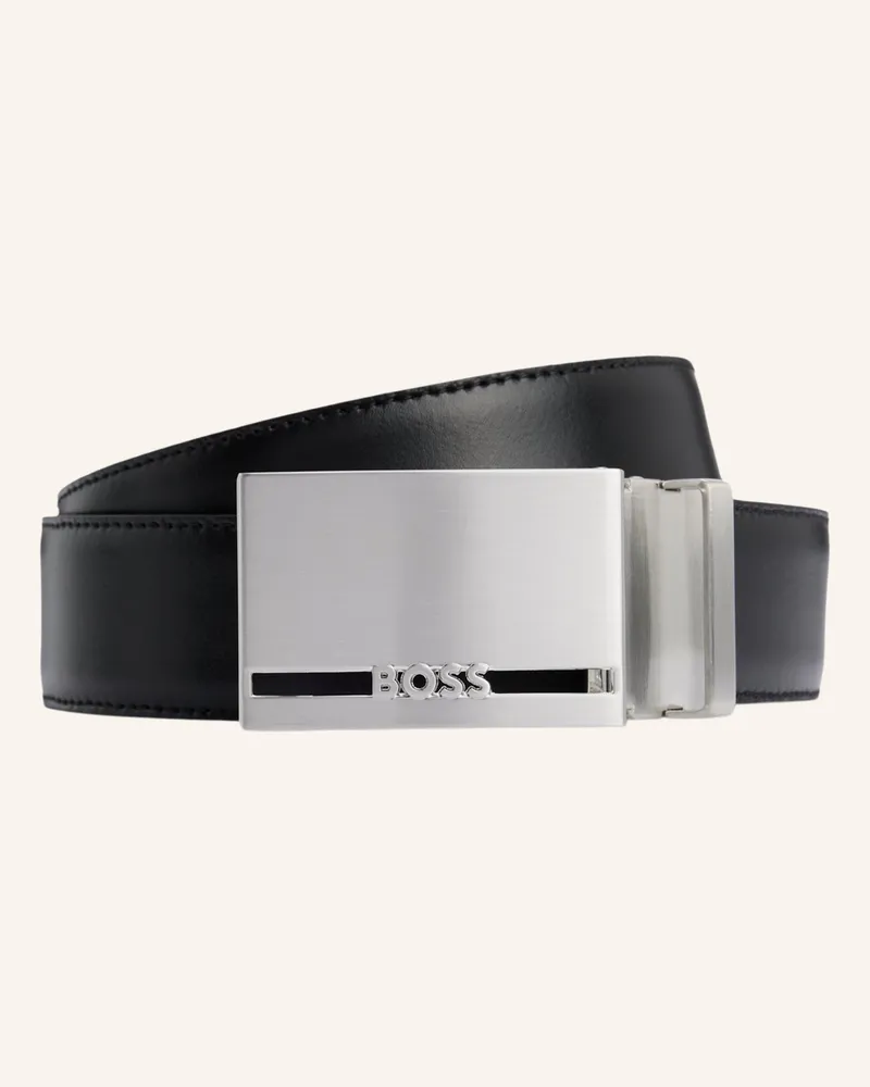 HUGO BOSS Business Gürtel GALLIZ_GB35_PP Schwarz