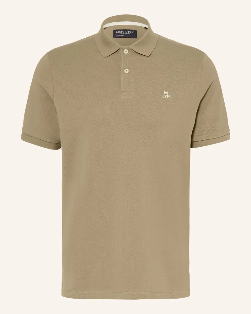 Marc O'Polo Piqué-Poloshirt Regular Fit beige Beige