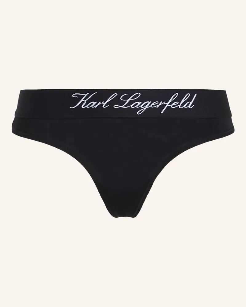 Karl Lagerfeld Unterwäsche Hose Schwarz