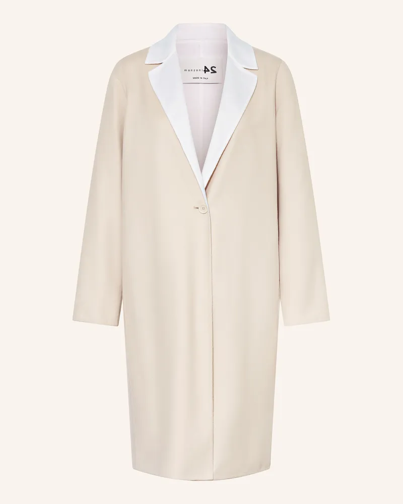 Manzoni 24 Wollmantel beige Beige