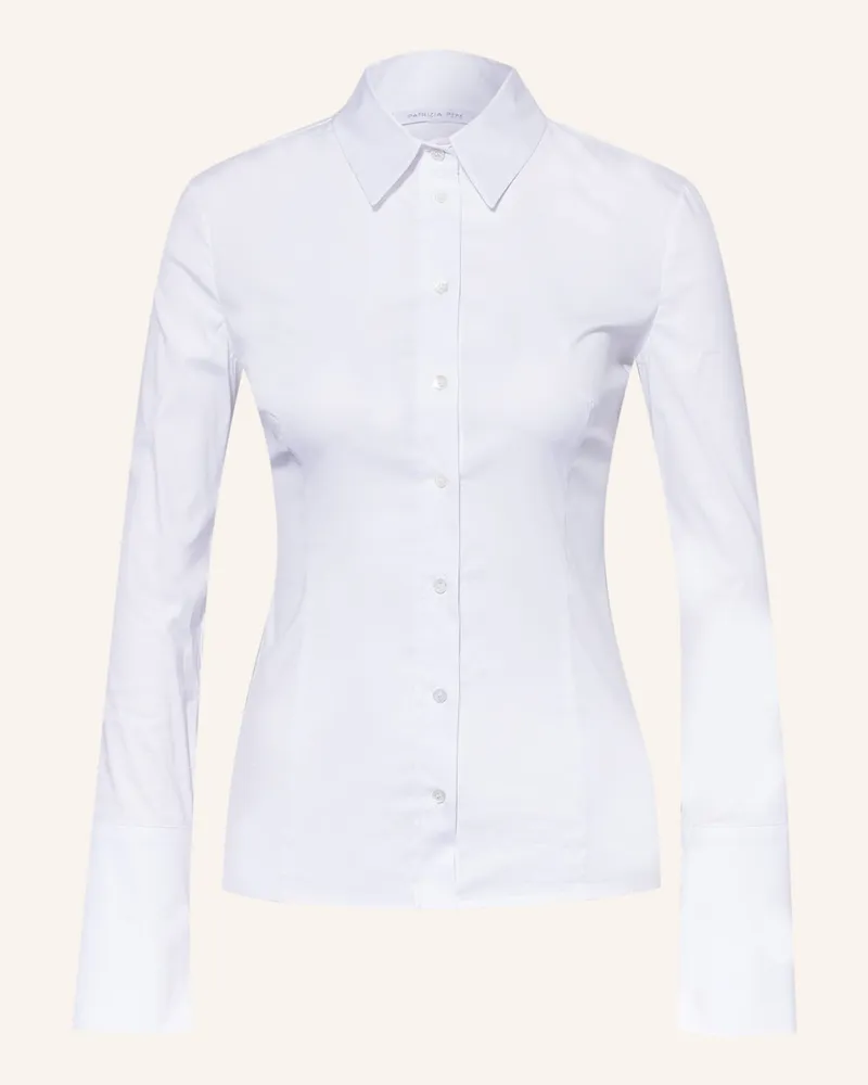 Patrizia Pepe Hemdbluse Weiss