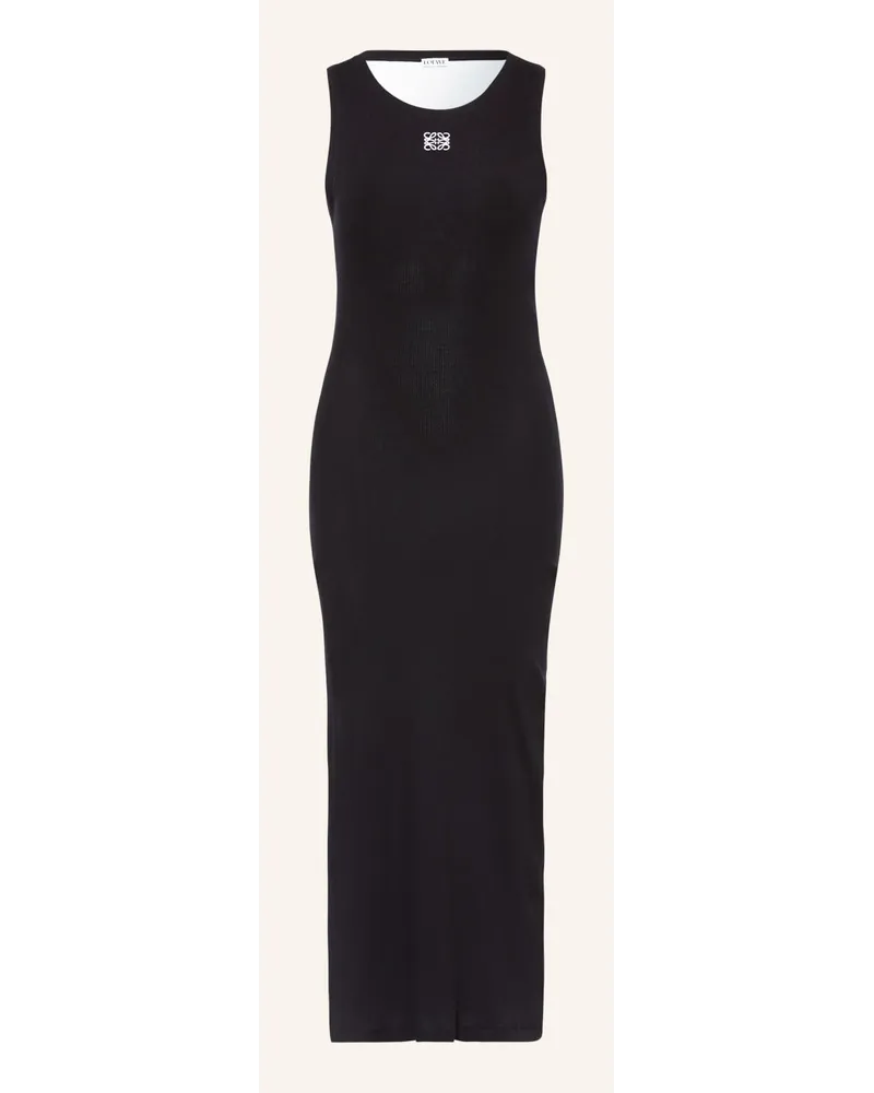 Loewe Jerseykleid Schwarz