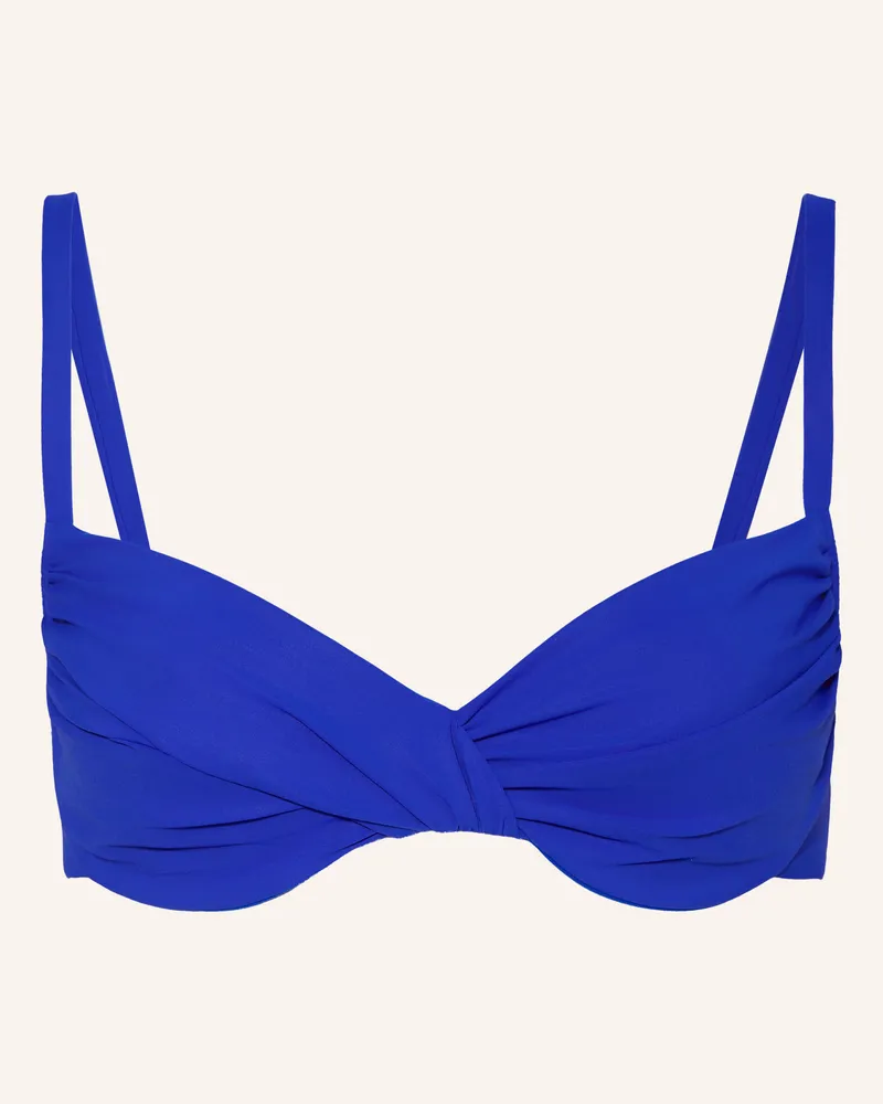 Maryan Mehlhorn Bügel-Bikini-Top Elements blau Blau