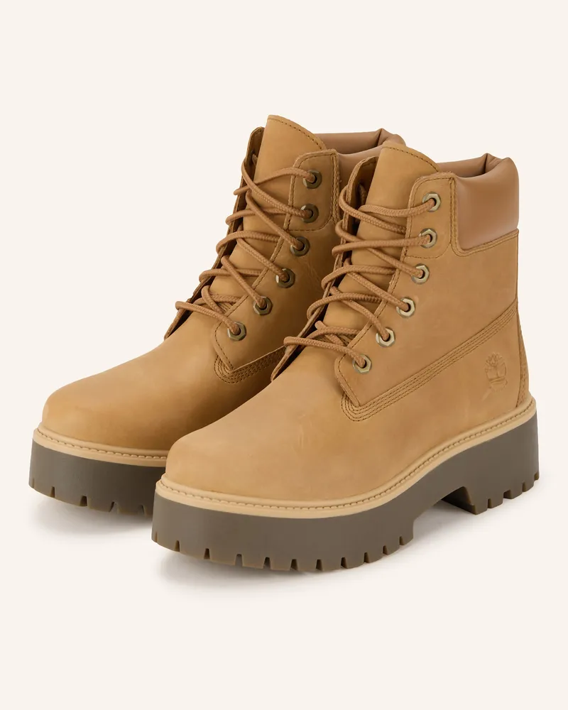 Timberland Schnürboots STONE STREET 6 INCH Hellbraun