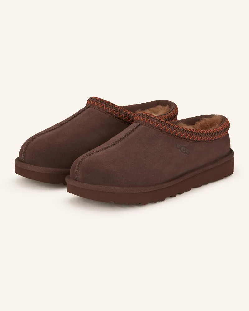 UGG Pantoletten TASMAN II Dunkelbraun