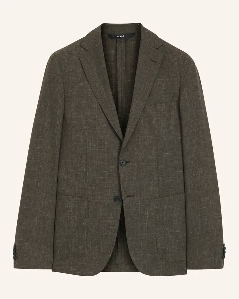 HUGO BOSS Sakko C-Hanry-263 Slim Fit gruen Grün