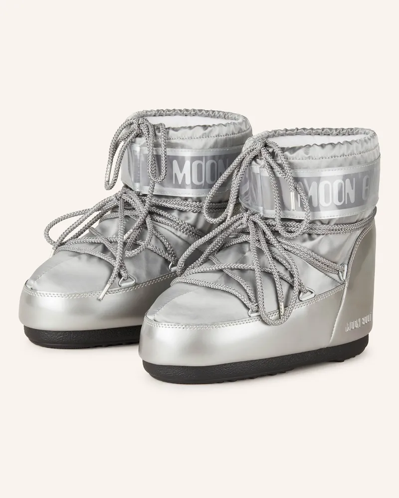 Moon Boot Moon Boots ICON LOW GLANCE Silber