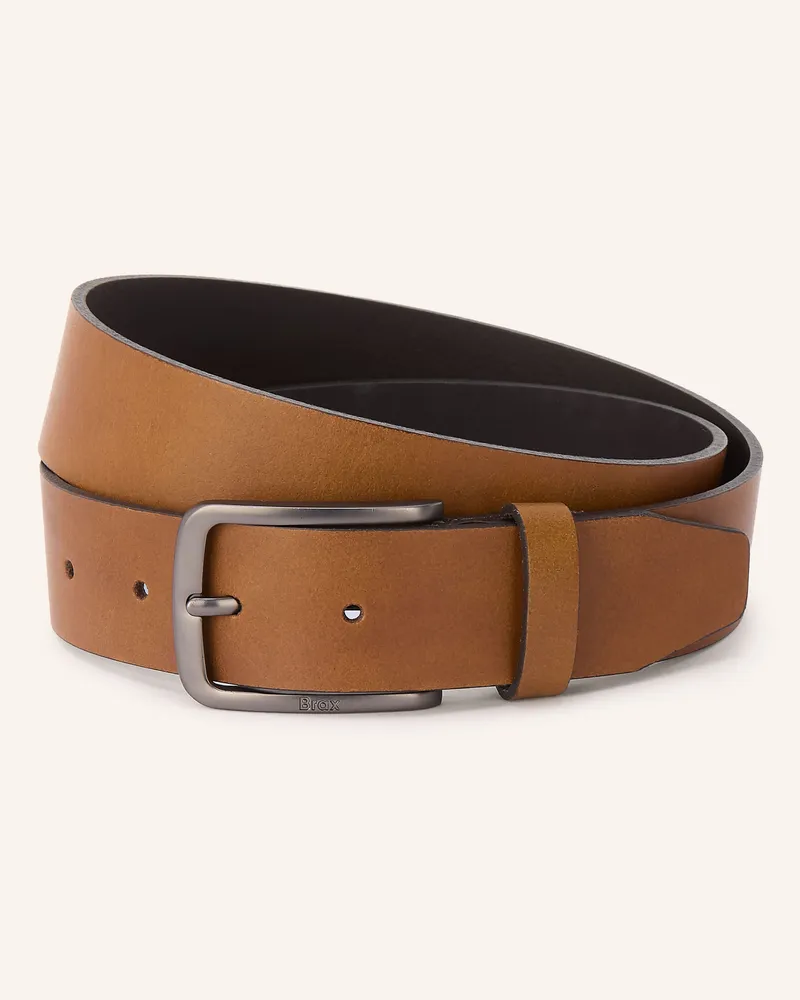 Brax Ledergürtel braun Cognac