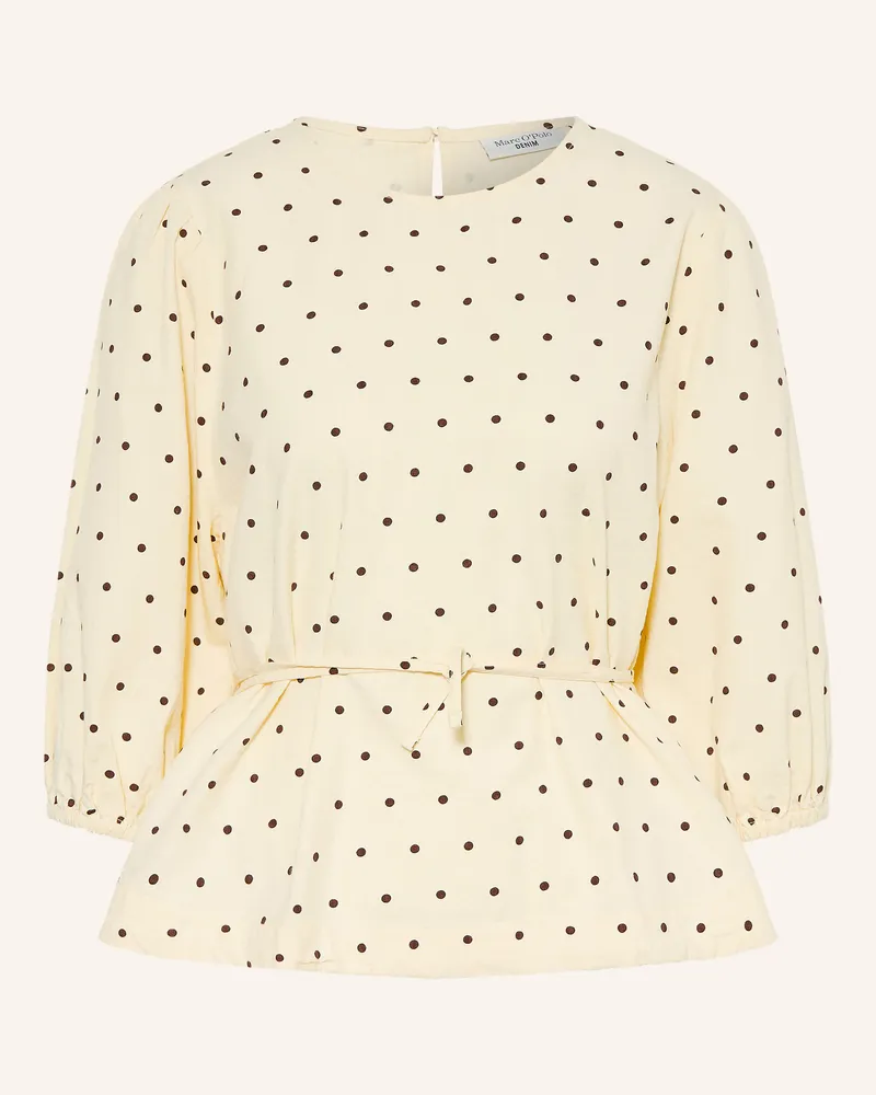 Marc O'Polo Blusenshirt Mit 3/4-Arm gelb Gelb