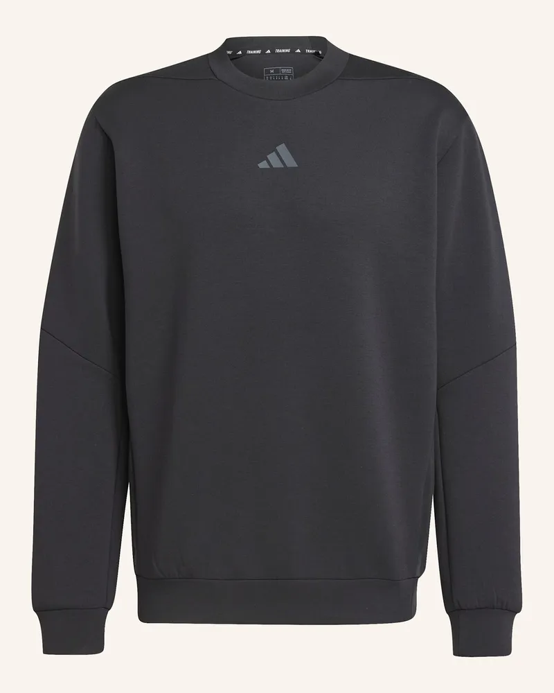 adidas Longsleeve D4T CREW Schwarz