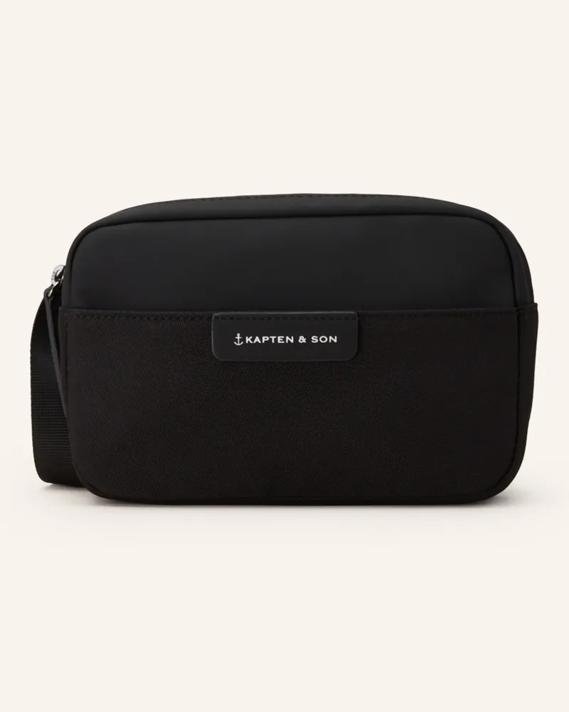 Kapten & Son Gürteltasche Habo schwarz Schwarz