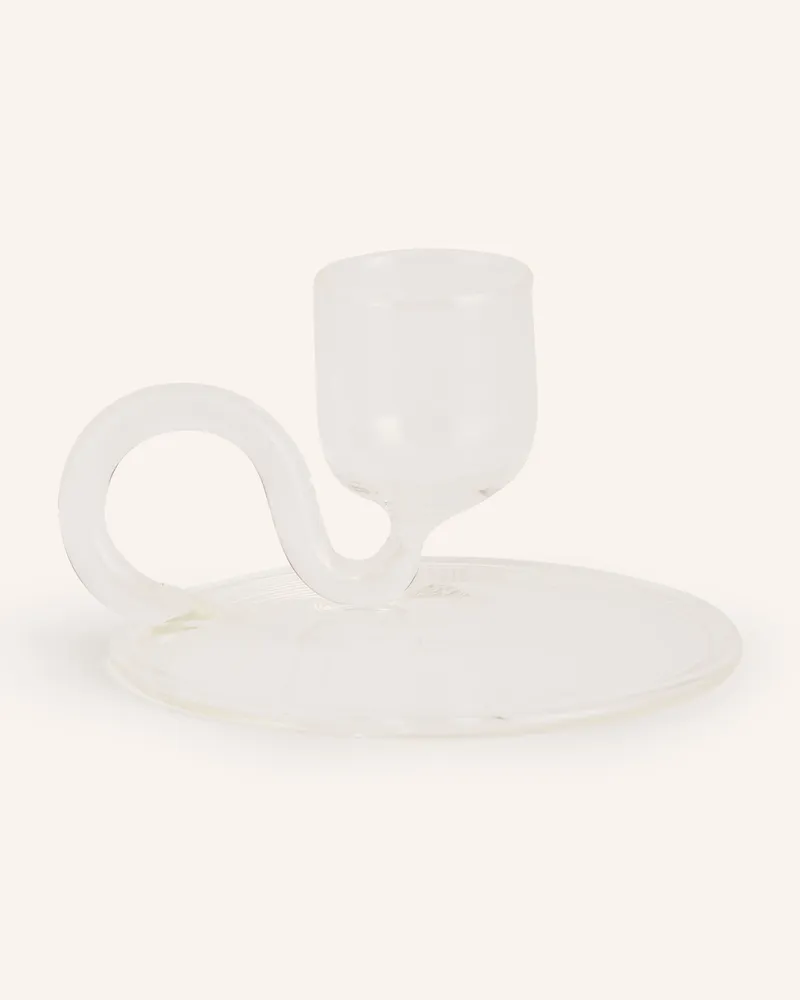 Hay Kerzenhalter Tiny transparent Weiss