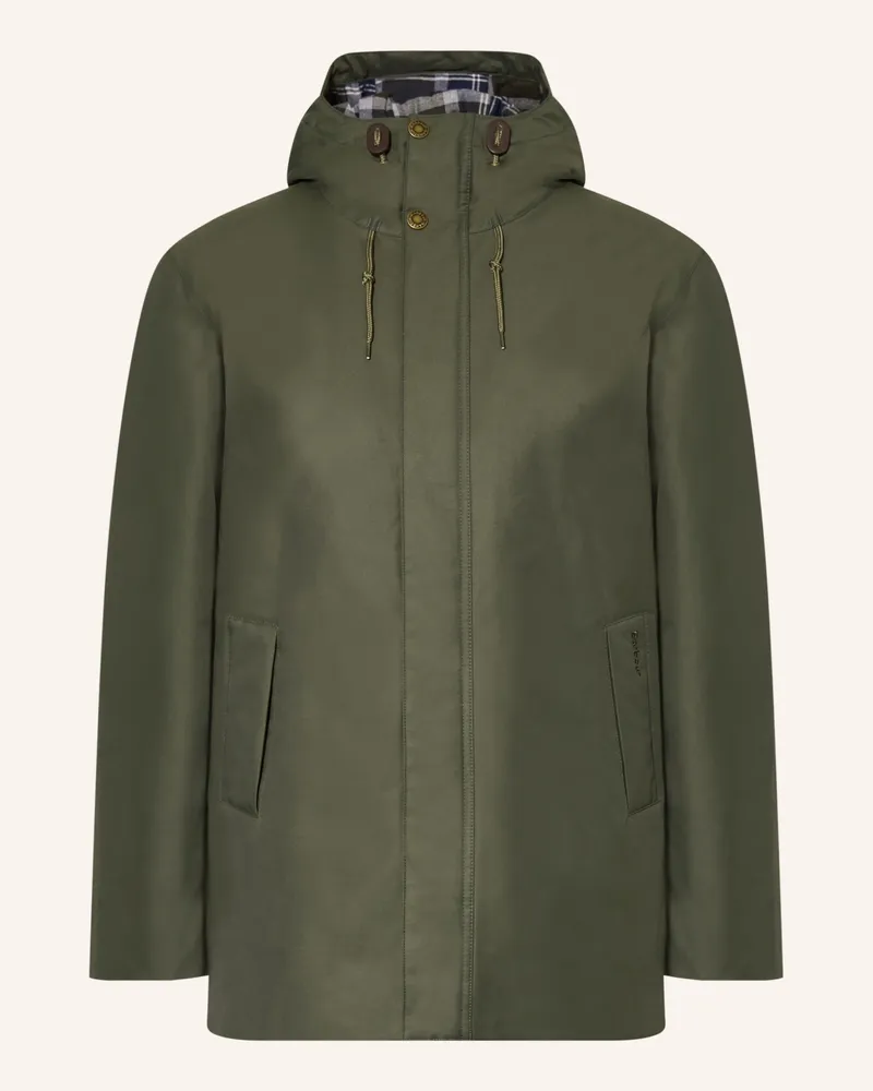 Barbour Mantel Lorden gruen Oliv