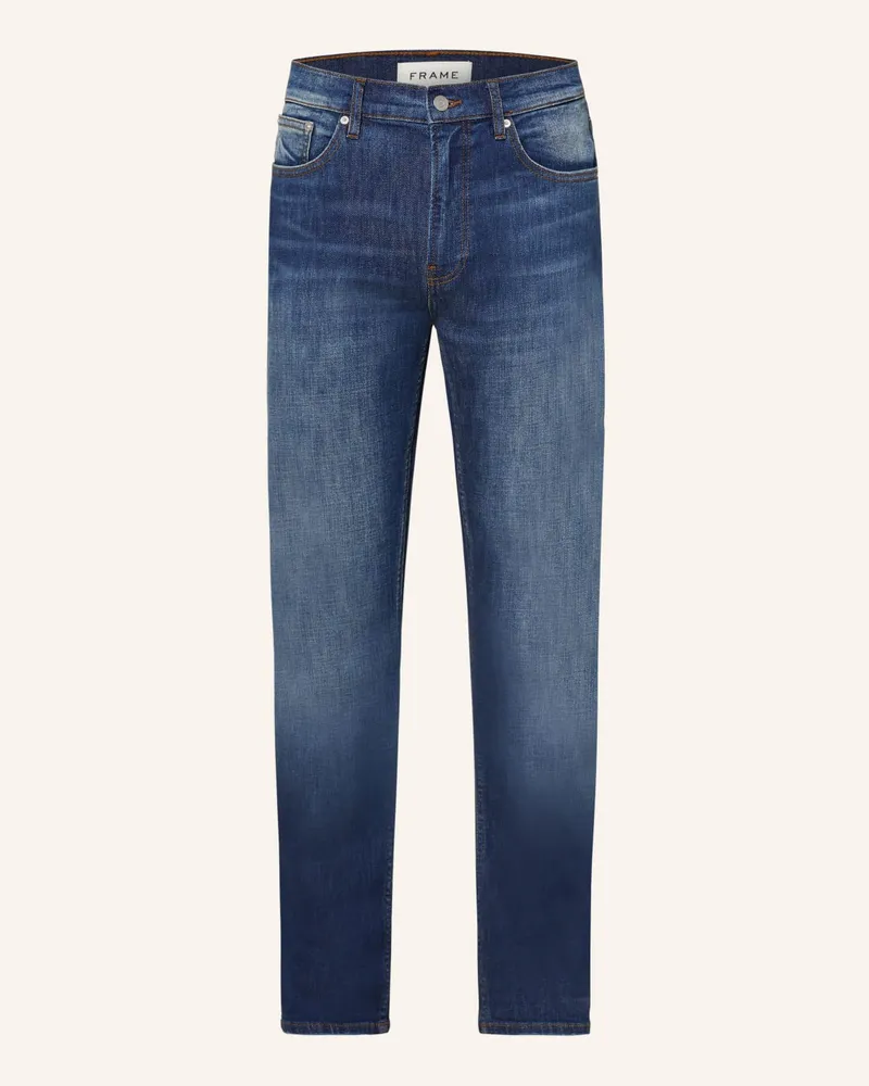 Frame Denim Jeans Modern Straight Fit Blau